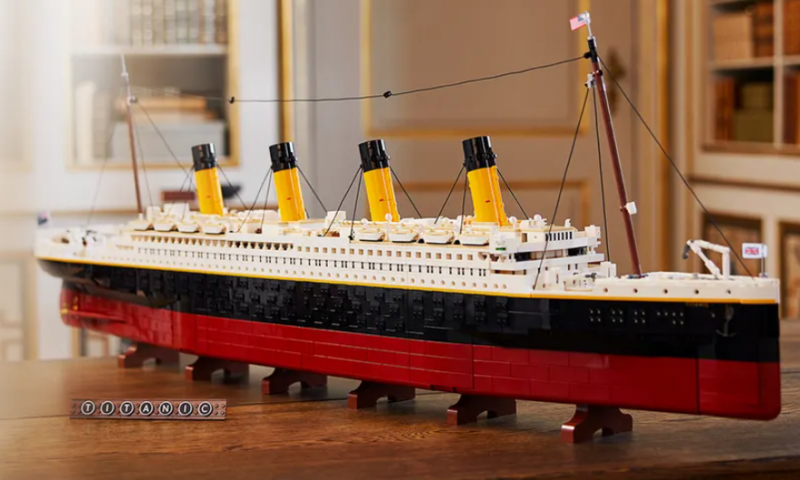 R Plica Del Titanic En Lego La Voz Del Norte